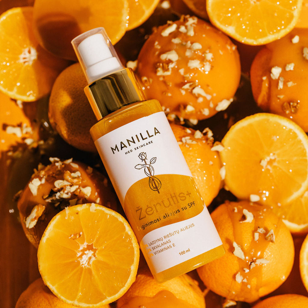 Žėrutis+ deginimosi aliejus su SPF20