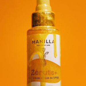 Žėrutis+ deginimosi aliejus su SPF20